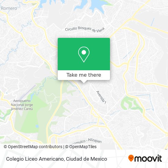 Colegio Liceo Americano map