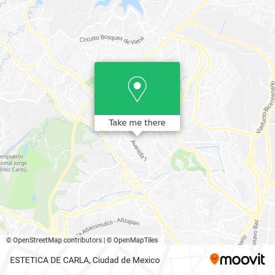 ESTETICA DE CARLA map