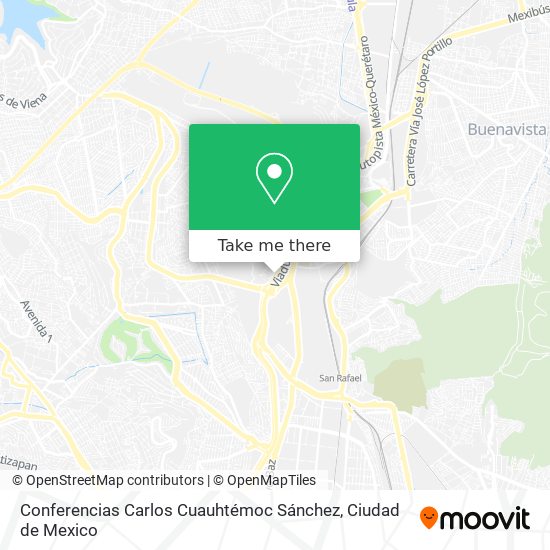 Conferencias Carlos Cuauhtémoc Sánchez map