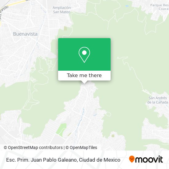 Esc. Prim. Juan Pablo Galeano map