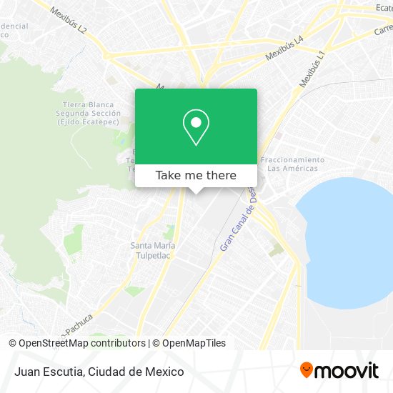 Mapa de Juan Escutia