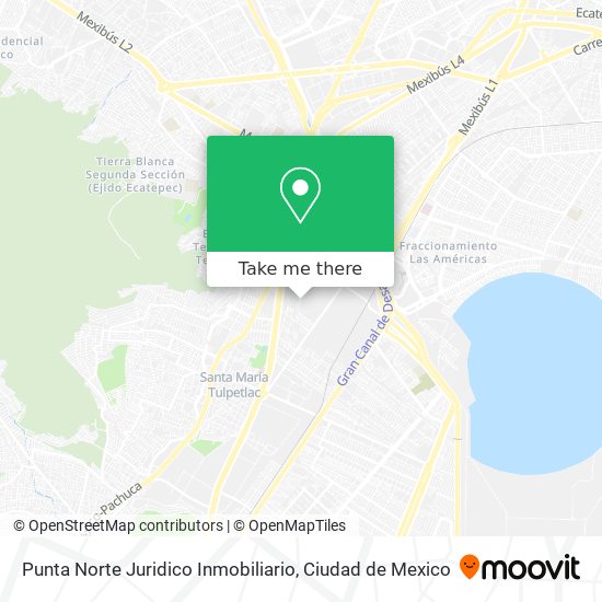 Mapa de Punta Norte Juridico Inmobiliario