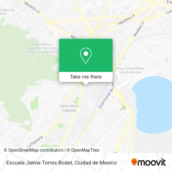 Escuela Jaime Torres Bodet map