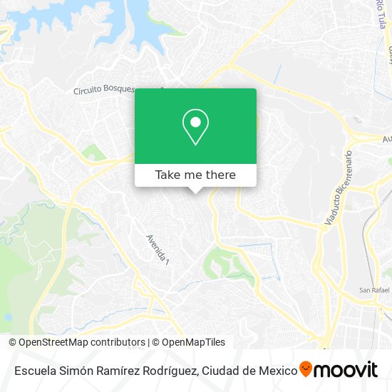 Escuela Simón Ramírez Rodríguez map