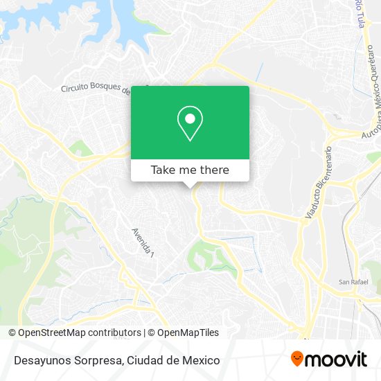 Desayunos Sorpresa map