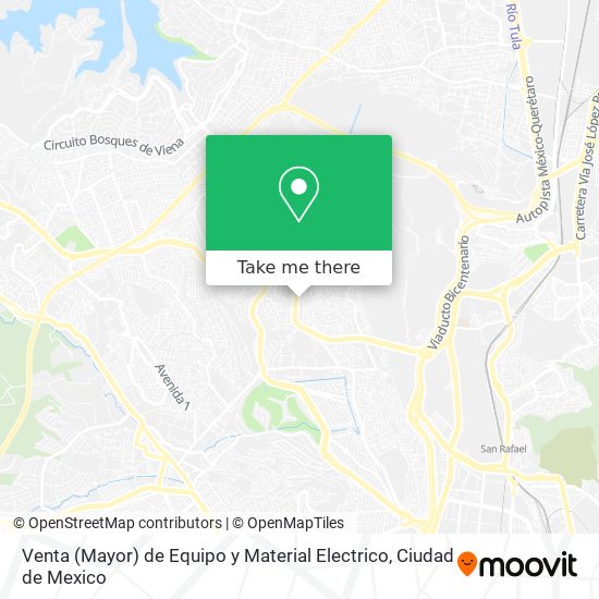 Venta (Mayor) de Equipo y Material Electrico map