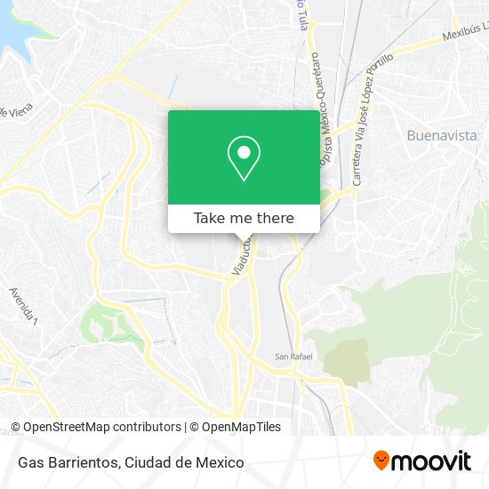 Gas Barrientos map