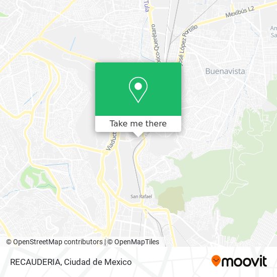 Mapa de RECAUDERIA