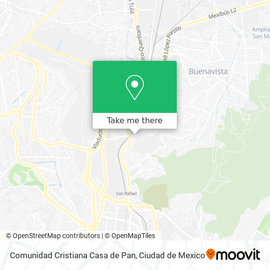 Comunidad Cristiana Casa de Pan map