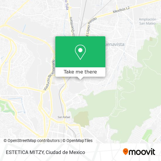 Mapa de ESTETICA MITZY