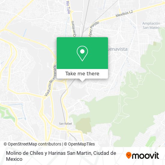 Molino de Chiles y Harinas San Martin map