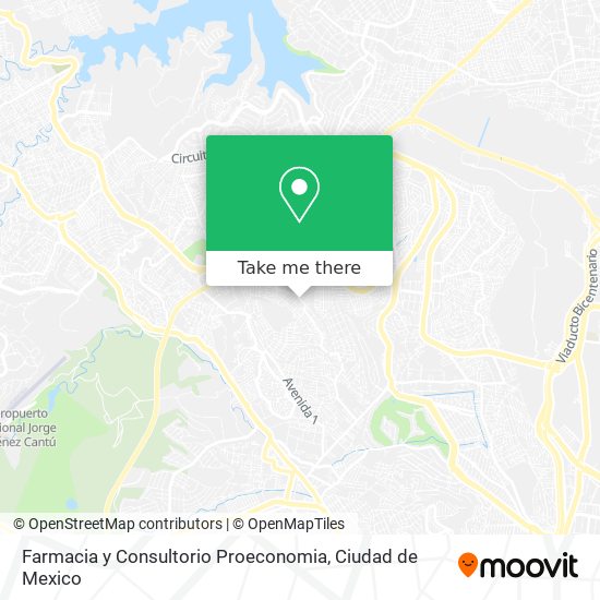 Mapa de Farmacia y Consultorio Proeconomia