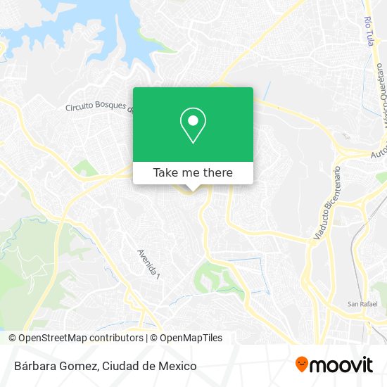 Bárbara Gomez map