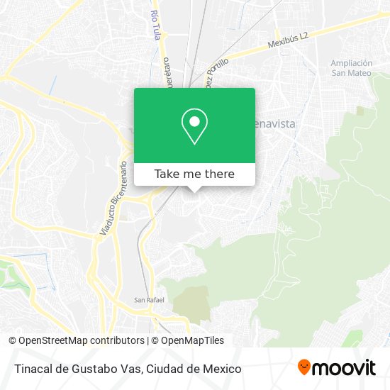 Tinacal de Gustabo Vas map