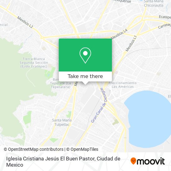 Iglesia Cristiana Jesús El Buen Pastor map