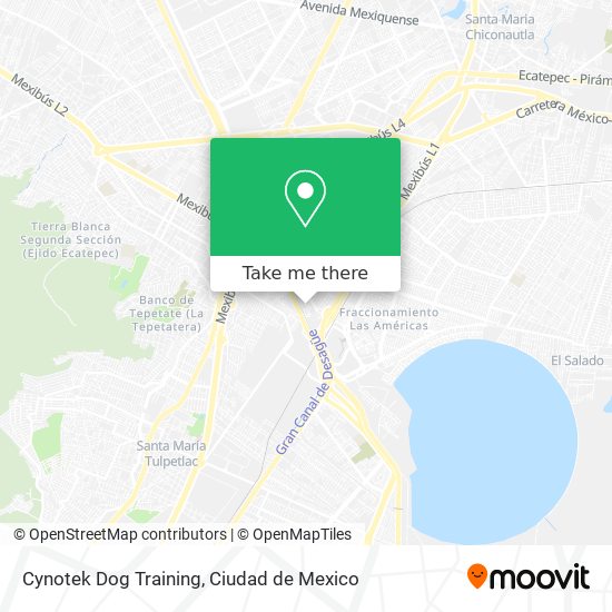 Cynotek Dog Training map