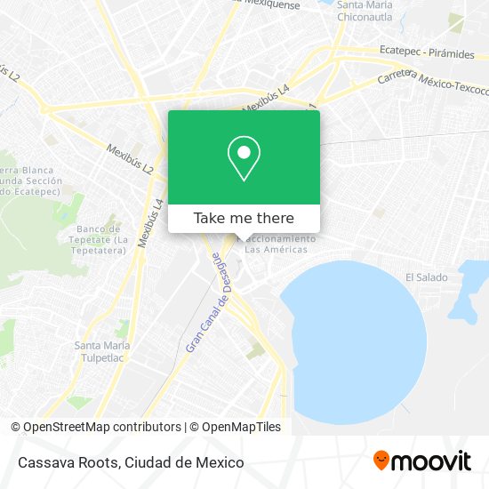 Mapa de Cassava Roots