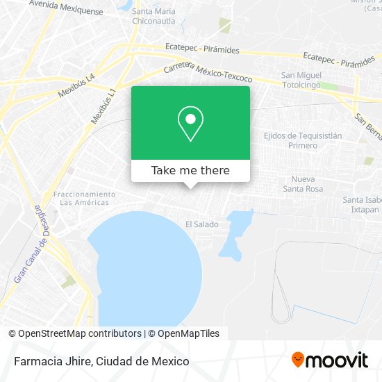 Mapa de Farmacia Jhire