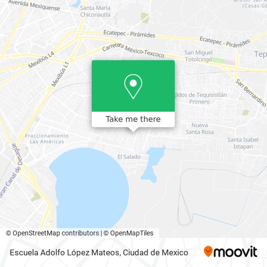 Escuela Adolfo López Mateos map