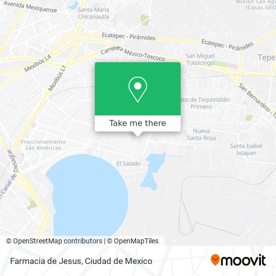 Farmacia de Jesus map
