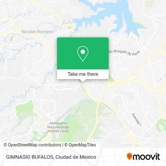 GIMNASIO BUFALOS map