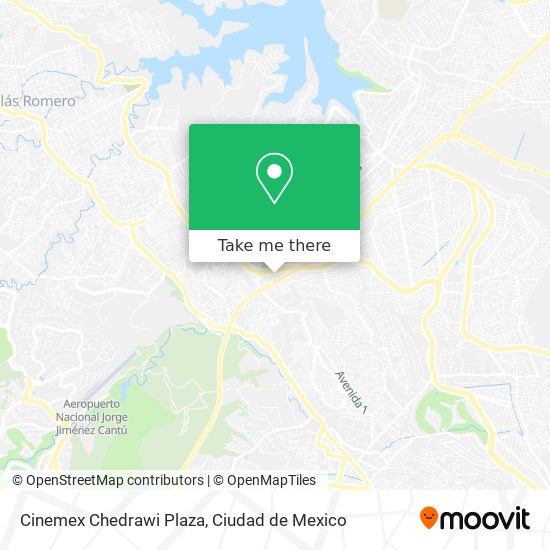 Mapa de Cinemex Chedrawi Plaza