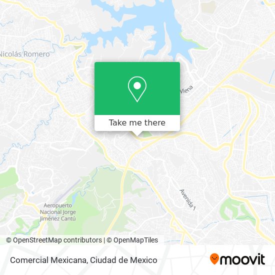 Comercial Mexicana map