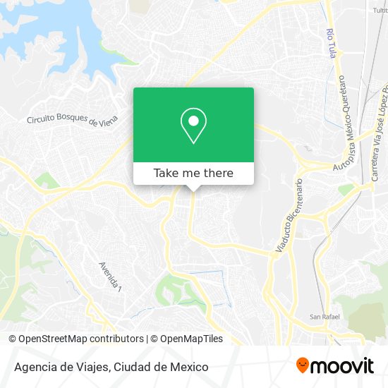 Agencia de Viajes map
