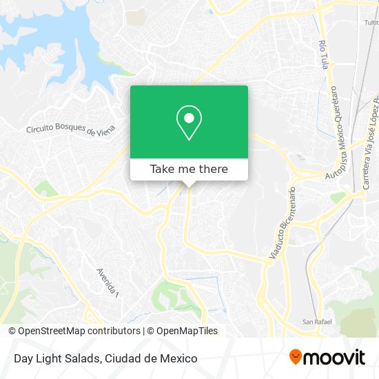 Day Light Salads map