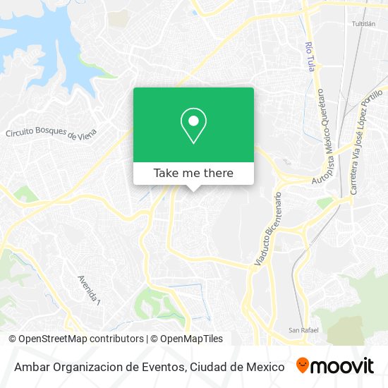 Ambar Organizacion de Eventos map