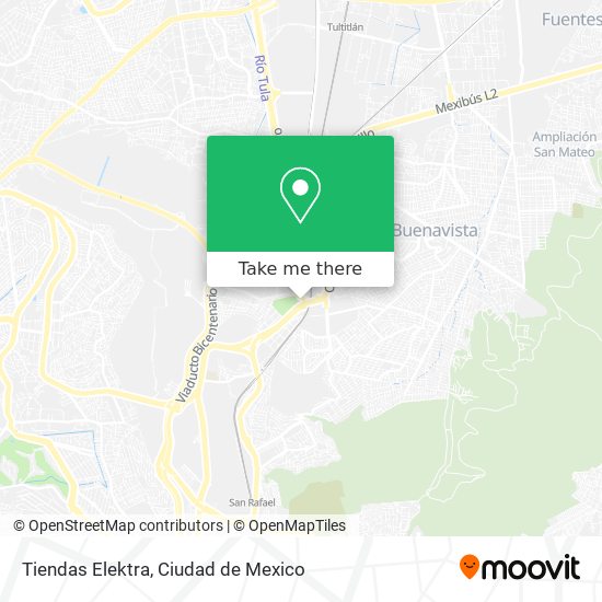 Tiendas Elektra map
