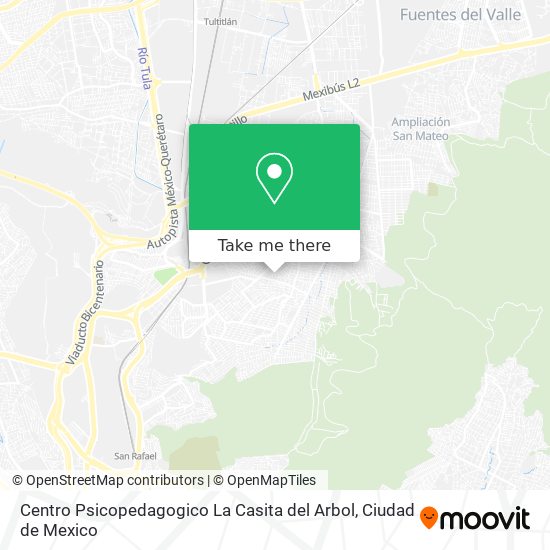 Centro Psicopedagogico La Casita del Arbol map