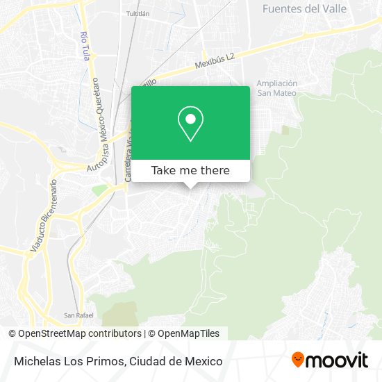 Mapa de Michelas Los Primos