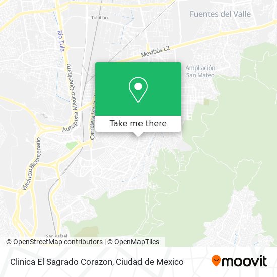 Mapa de Clinica El Sagrado Corazon