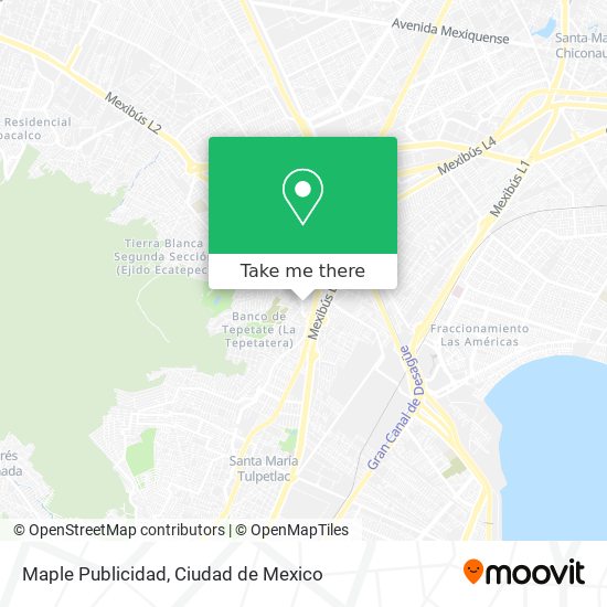 Maple Publicidad map