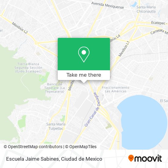 Escuela Jaime Sabines map
