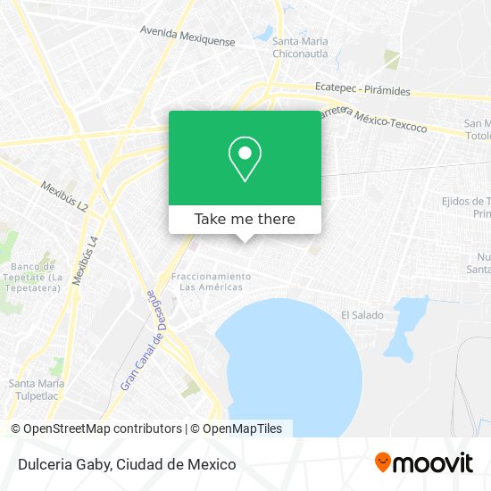 Dulceria Gaby map