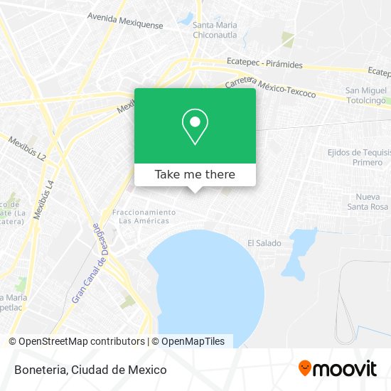 Mapa de Boneteria
