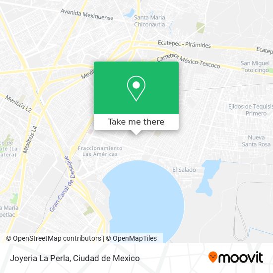 Mapa de Joyeria La Perla