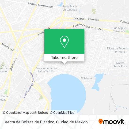 Venta de Bolsas de Plastico map