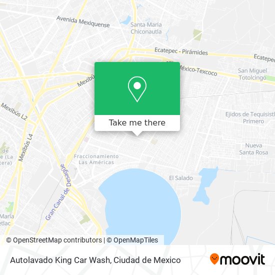 Autolavado King Car Wash map