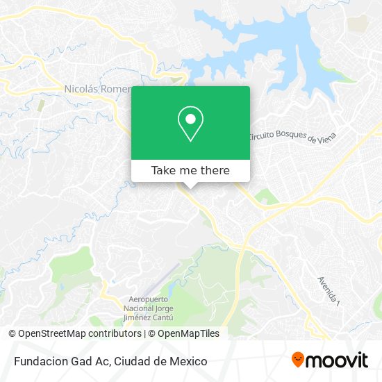 Fundacion Gad Ac map