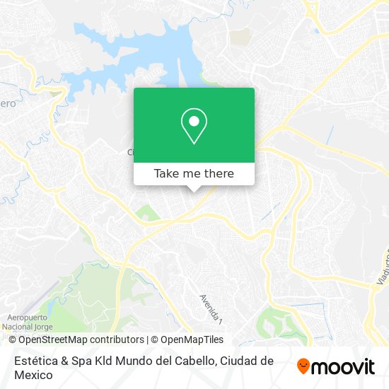 Estética & Spa Kld Mundo del Cabello map