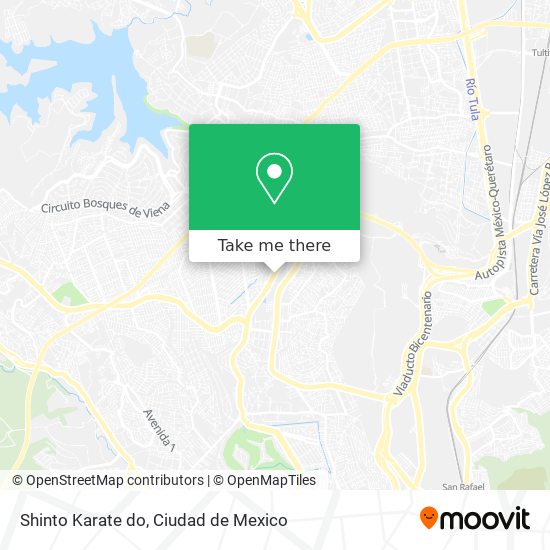 Shinto Karate do map