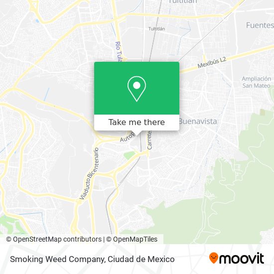 Mapa de Smoking Weed Company