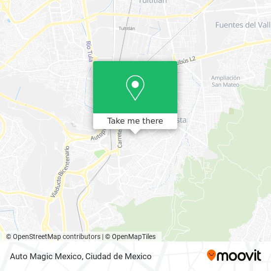 Auto Magic Mexico map