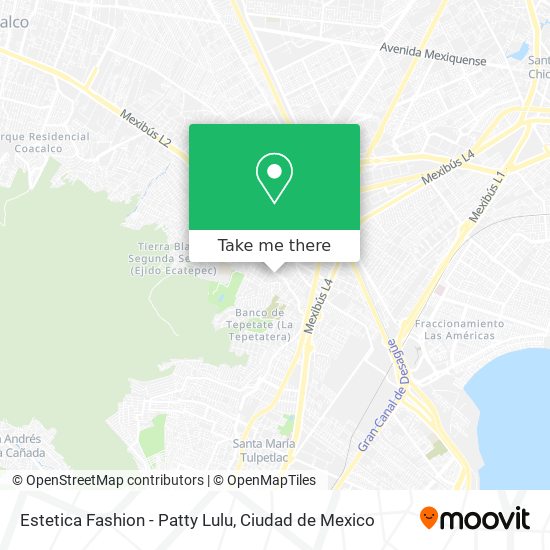 Estetica Fashion - Patty Lulu map