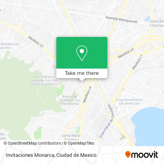 Invitaciones Monarca map