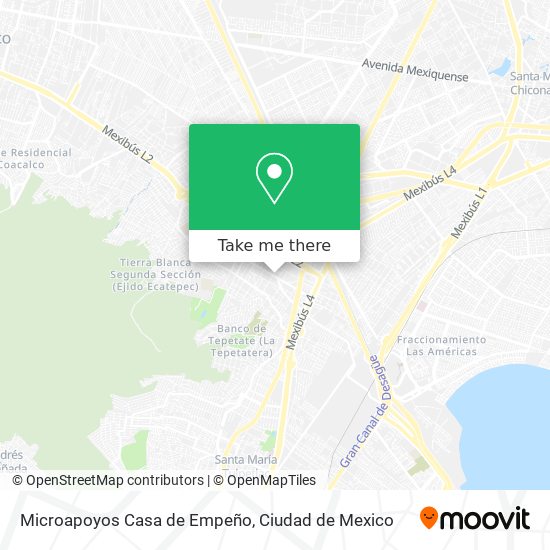 Microapoyos Casa de Empeño map