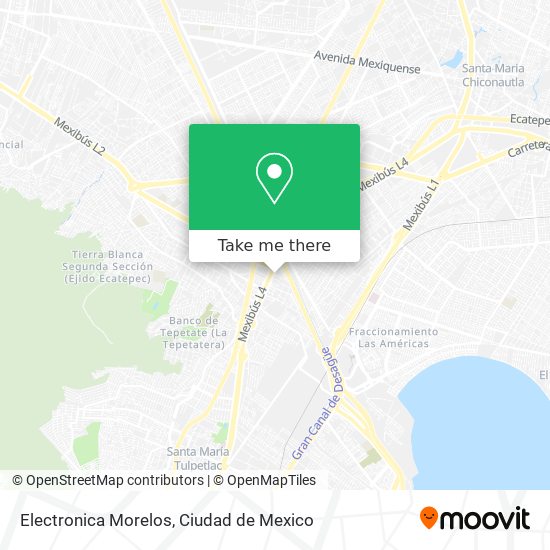 Mapa de Electronica Morelos